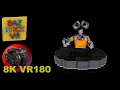 VR180 8K Lego Review 21303 Wall-E from Pixar/Disney movie Sooo cute BazBrickVR S01E21