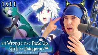 Underground Utopia ✨ | DanMachi Season 1 Episode 11 REACTION