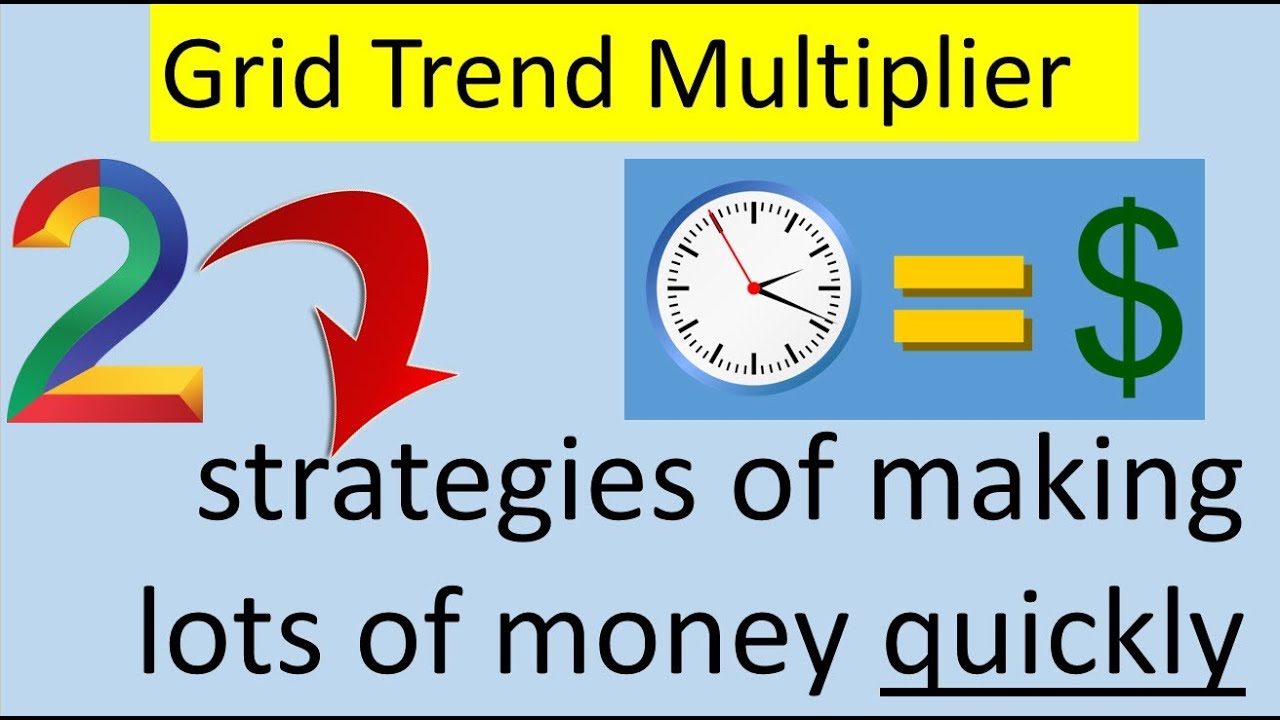 2 Major Strategies to trade the Forex Grid Trend Multiplier to control ...