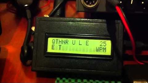 K2 with the MFJ 461 Decoder