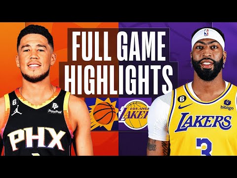 Phoenix Suns vs. Los Angeles Lakers Full Game Highlights | 2022-23 NBA Regular Season