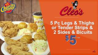 New Cleo's & Church's Chicken Now Open on Del Rio Blvd.