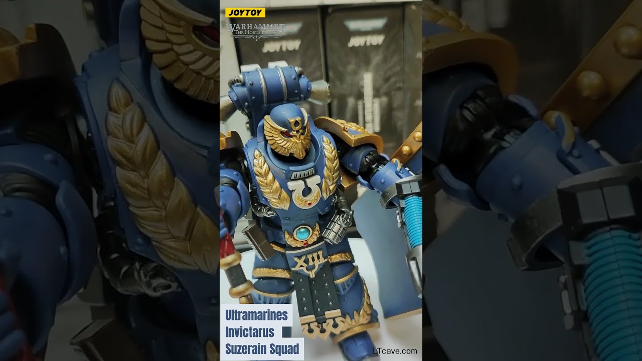 JOYTOY WARHAMMER ジョイトイ　ウォーハンマー　suzerain JoyToy WH40K Ultramarines Invictarus Suzerain Squad » Joytoy