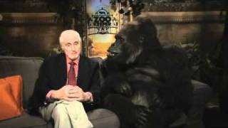 WHYY's Patrick Stoner and ... a gorilla?