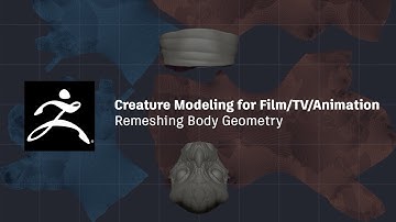 3D Creature Modeling for film with Maya and ZBrush - Lesson 2 / 15