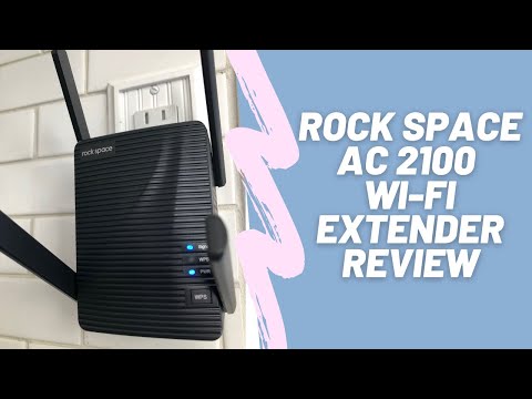 Rock Space AC 2100 Wi-Fi Extender Review: Easy Set-up and Strong Wi-Fi Signal
