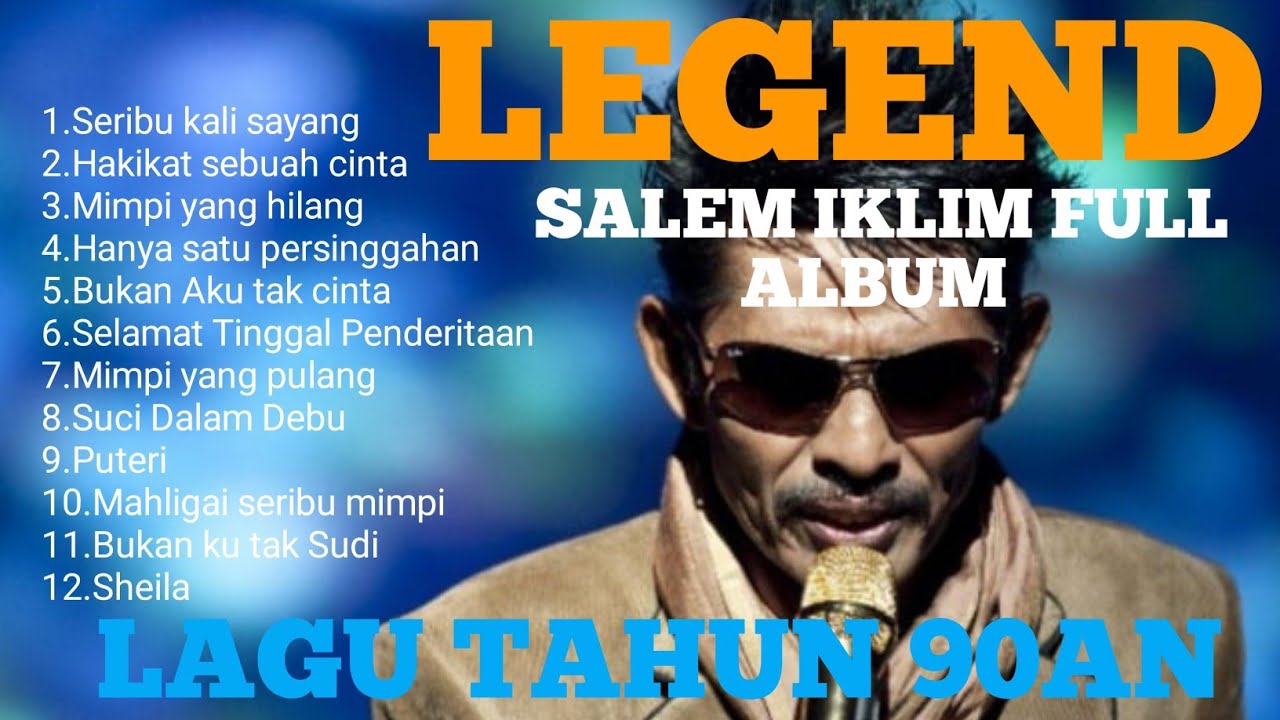 Lagu Malaysia terpopuler saleem iklim full album tanpa iklan nostalgia 90an