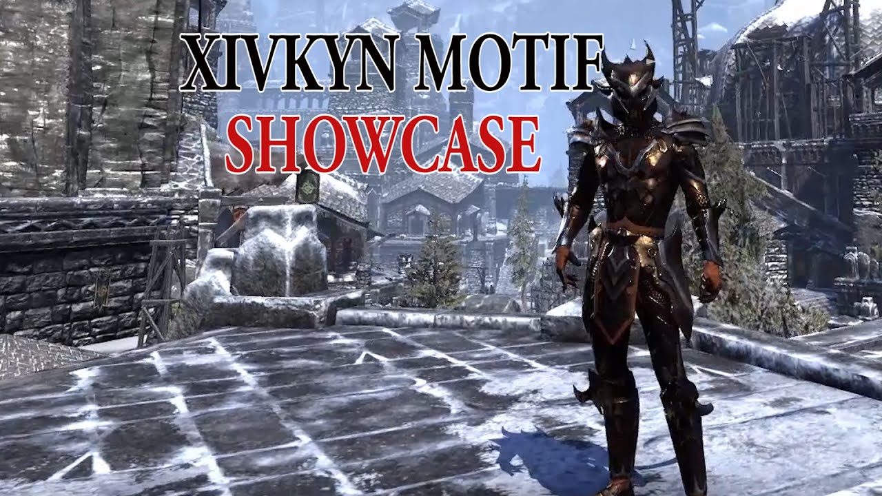 ESO - Xivkyn Motif Showcase - YouTube.