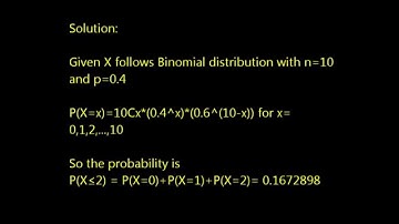 Statistical Question Solution