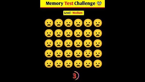 Memory Test || Riddles And Puzzles For Iq Test || part 3 #shorts #quiztime
