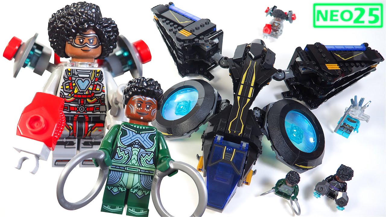 Lego Marvel Black Panther: Wakanda Forever Shuri's Sunbird 76211 Building  Toy Set : Target