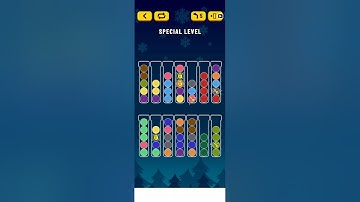 Ball sort special level after 2490