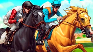 Horse Racing Hero Riding Game All Level | My Horse Goes to Top with King Cobra snake screenshot 1