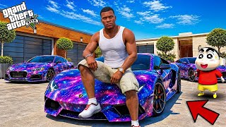 Franklin And Shinchan Collecting RAREGALACTIC SUPERCARS in GTA 5 ! Franklin And Shinchan Collecting RAREGALACTIC SUPERCARS in GTA 5 !