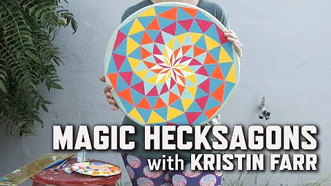 Painting Magic Hecksagons with Kristin Farr | KQED...