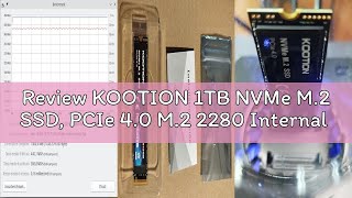 Review KOOTION 1TB NVMe M.2 SSD, PCIe 4.0 M.2 2280 Internal Solid State Drive,Up to 5000MB/s, Laptop