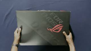 ASUS ROG Strix G15 G513IC Ryzen™ 7 4800H RTX 3050 Gaming Laptop Unboxing