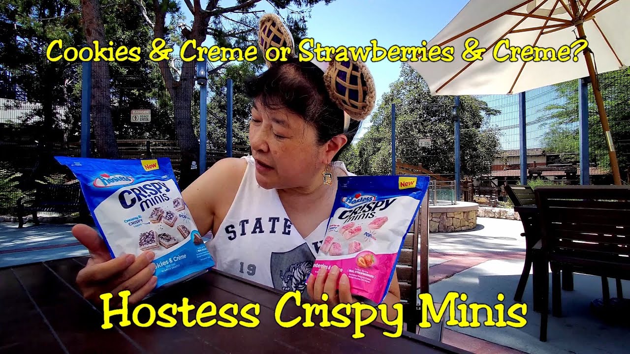 Hostess Crispy Minis (Cookies & Creme, Strawberries & Creme