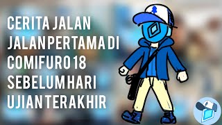 Pengaman di COMIFURO18 dan cerita bahas di ruangan #Comifuro18 #cf18