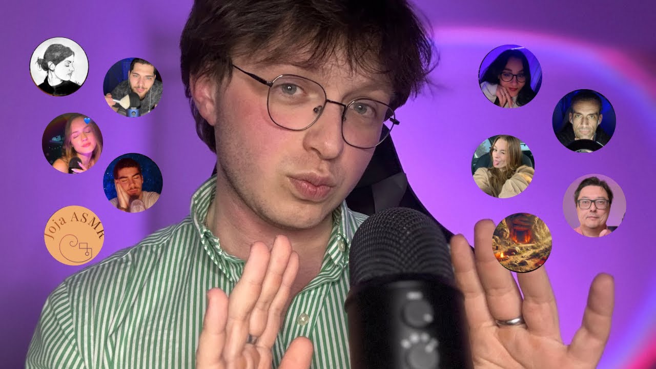 ASMR | des ASMRartistes vous relaxent 😴 spéciale 10 000 abonnés