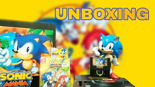 Unboxing Sonic Manía Edición Coleccionista y Edición Física.