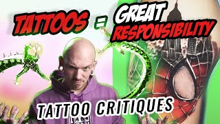 Tattoos = Great Responsibility | Tattoo Critiques | Artist Submissions