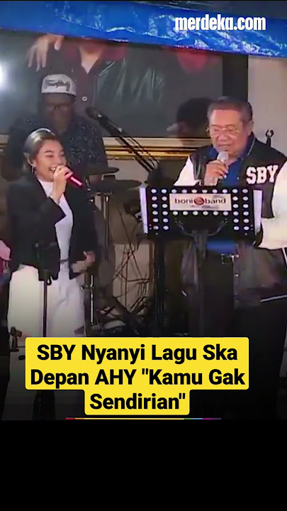 Download lagu SBY Nyanyi Lagu Ska Depan AHY 'Kamu Gak Sendirian' #merdekadotcom #sby