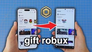 How to GIFT ROBUX to FRIENDS on MOBILE (EASY METHOD) screenshot 5