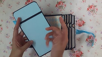 6.5 x 4.5 baby boy themed mini album