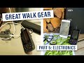 What to Pack for A Great Walk - Part 5: Electronics // Tips for Hiking New Zealand Great Walks