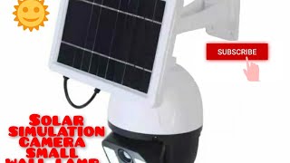 Solar simulation caméra small wall lamp مصباح الطاقة الشمسية للتمويه على شكل كاميرة