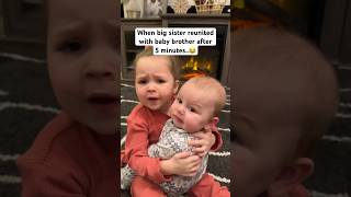 This Little Girl Reunites With Baby Brother After 5 Minutes Feat 