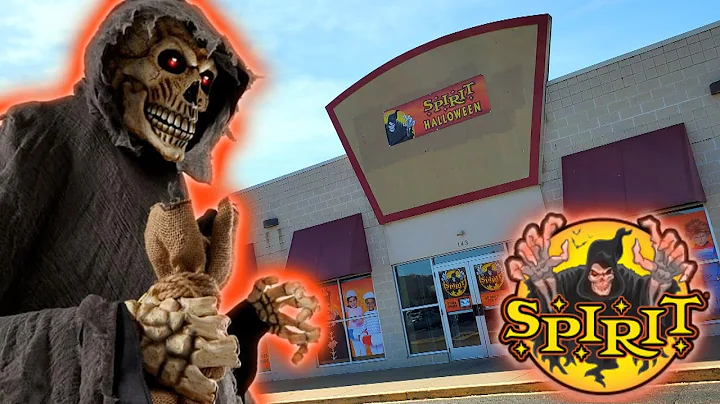 SPIRIT HALLOWEEN 2019 inside ABANDONED LIFEWAY CHR...