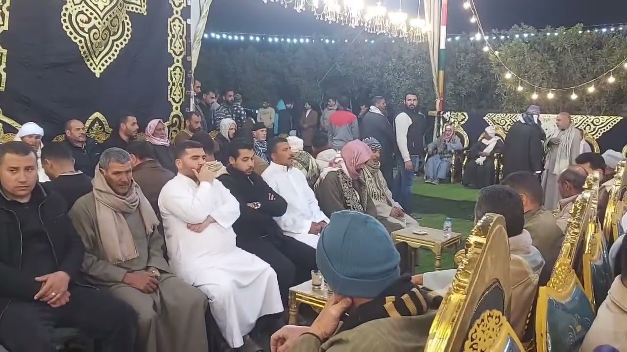 القارئ الشيخ عمرو السعيد عزاء بقريه خمسة  الخارجين عالات الغايش 