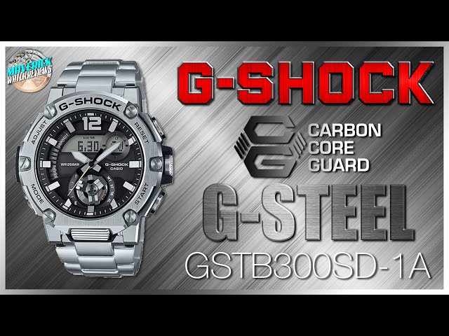 Casio G-SHOCK G-STEEL GSTB300S-1A Watch Review