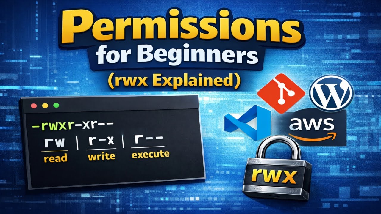 The 755/644 Secret: Understanding Linux File Permissions - YouTube