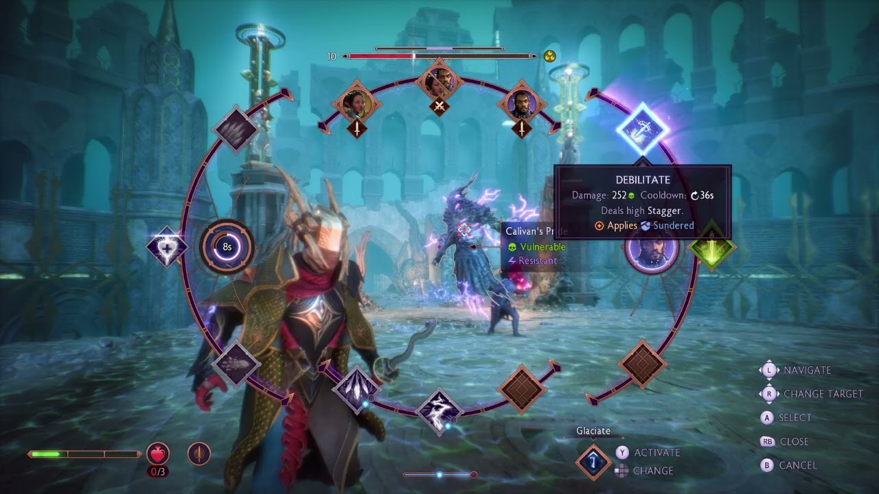 Dragon Age: The Veilguard |  Calivan Boss Fight | Mage/Normal Difficulty