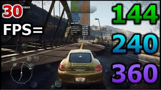 How to unlock FPS cap in game | Need for Speed Rivals