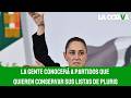 NO QUEREMOS la DEMOCRACIA de las ÉLITES, QUEREMOS el PODER del PUEBLO: SHEINBAUM