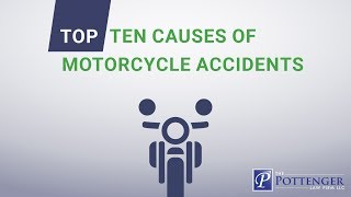 10 Most Common Causes of Motorcycle Crashes