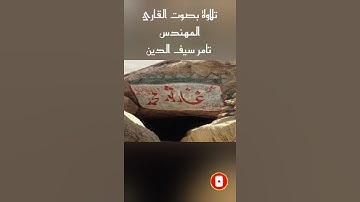 لا تحزن إن الله معنا. تلاوة مؤثرة هادئة بصوت القارئ المهندس تامر سيف الدين