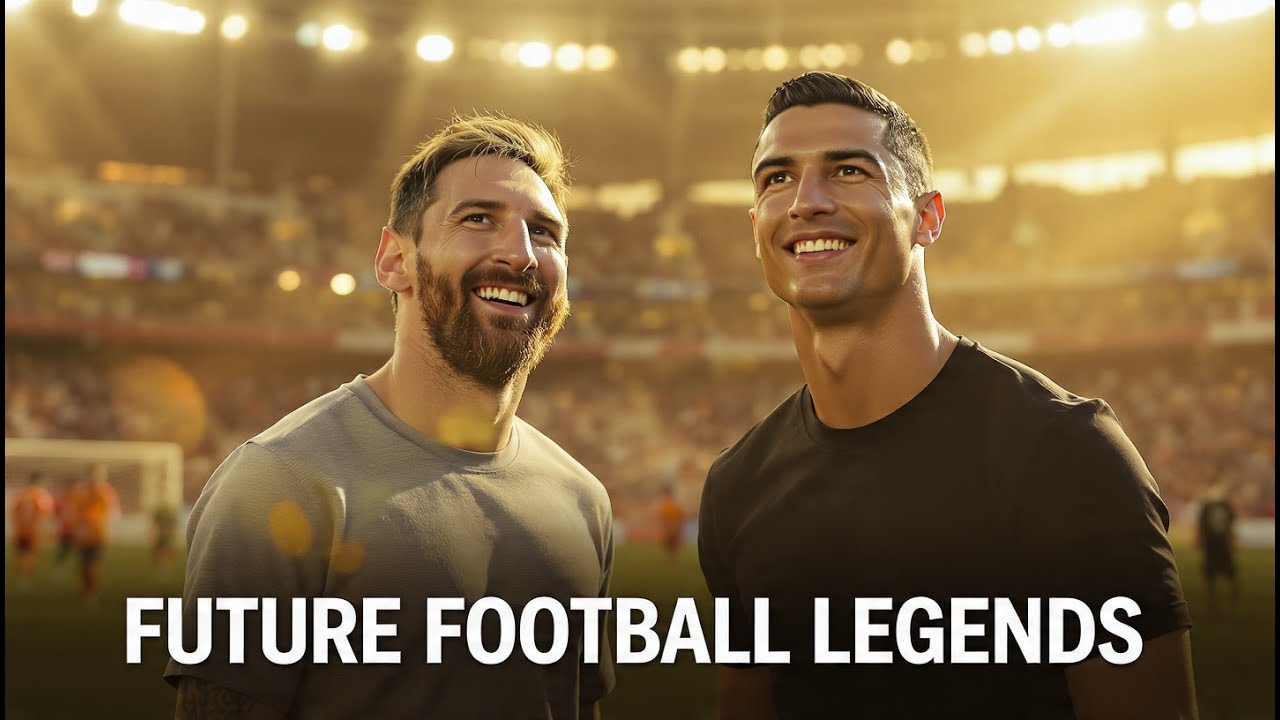 Messi vs Ronaldo | Supporting Young Champions | Children Football Match Story