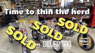 A few bikes For Sale:  4-8-25  UPDATE:  All Bikes Are SOLD!