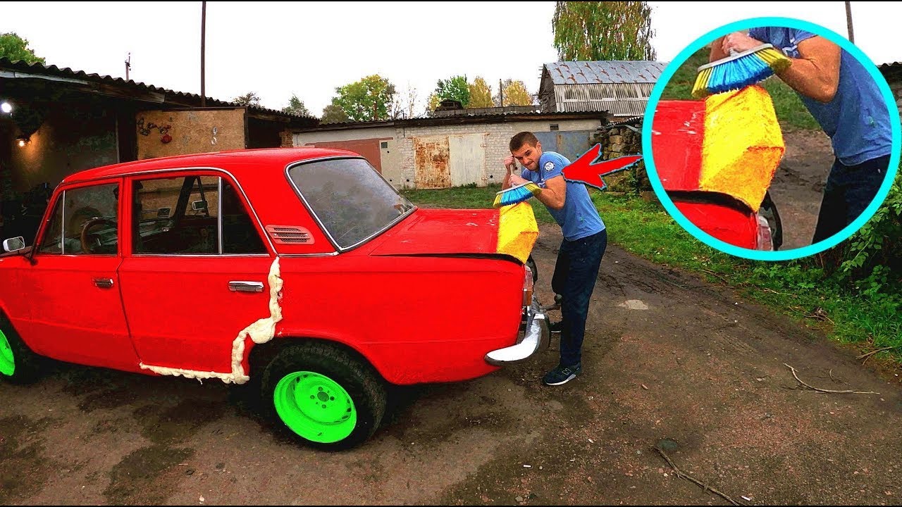 Спойлер для автомобиля своими руками. Полная переделка кузова ...