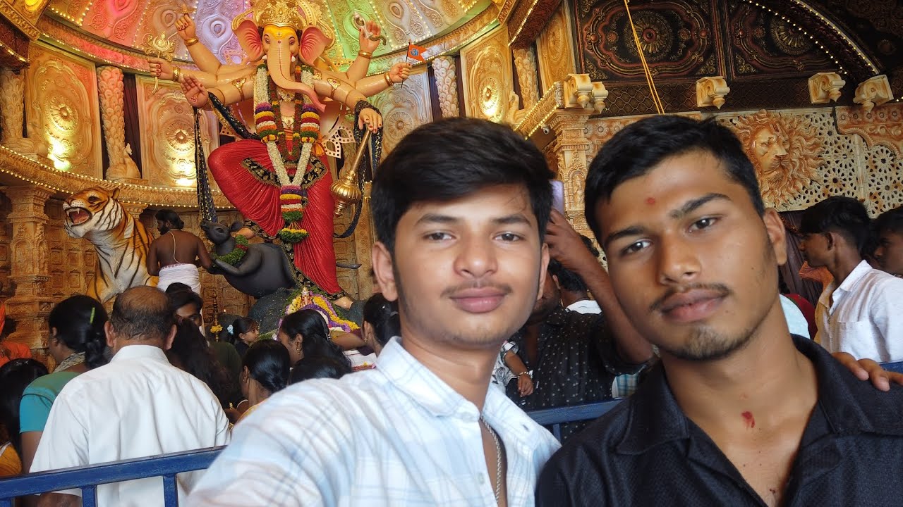 Hindhu maha ganapathi part-2 yen Aythu nodi guys😮😮#yashvlogs #kannada 