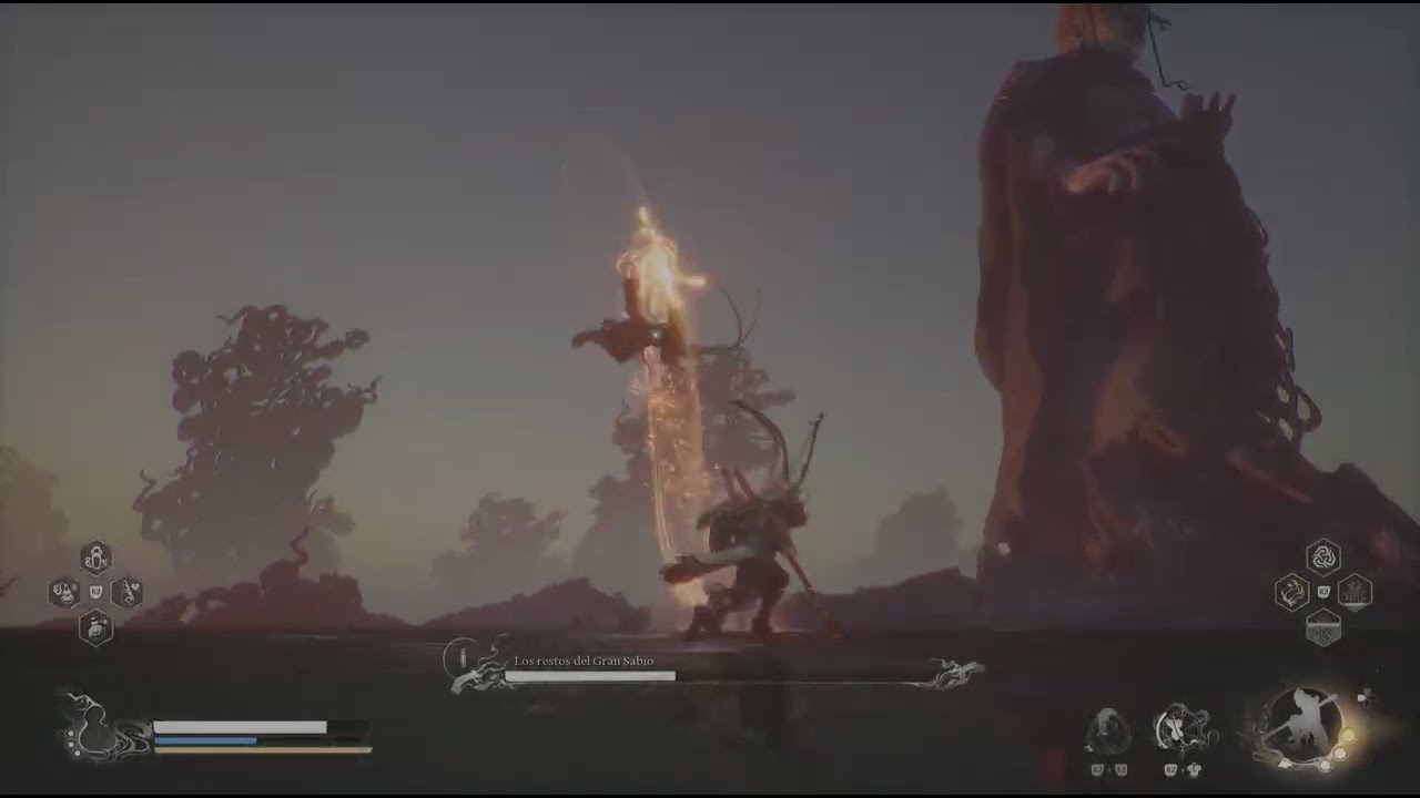 Black Myth: Wukong vs restos del gran sabio  ultima fase