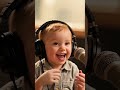 "Mic check! 🎤✨ This little star is ready to shine! 🌟👶#toocute #viralbaby #ai #cute #babyshorts #usa