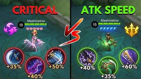critical vs attack speed build miya