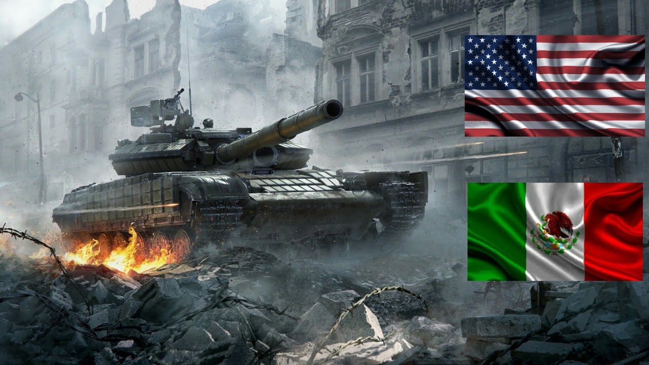 Estados Unidos vs Mexico: Simulación de Guerra - Parte 1 - YouTube