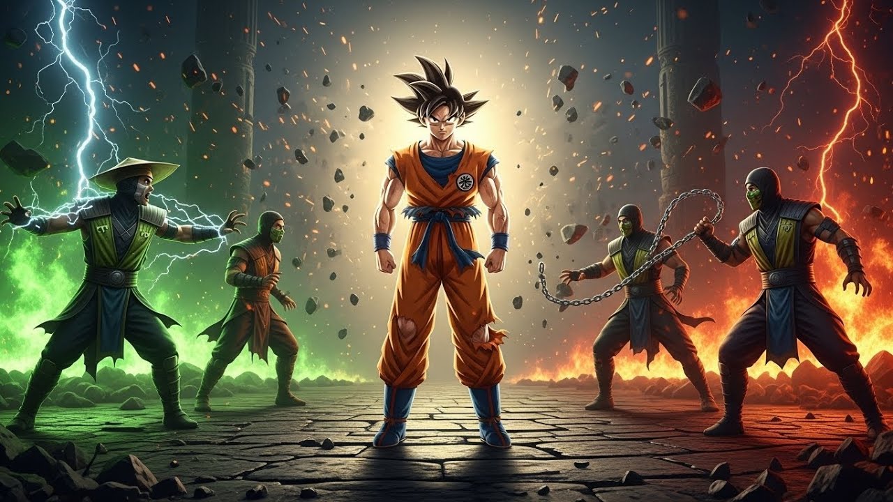What If Goku Entered Mortal Kombat?